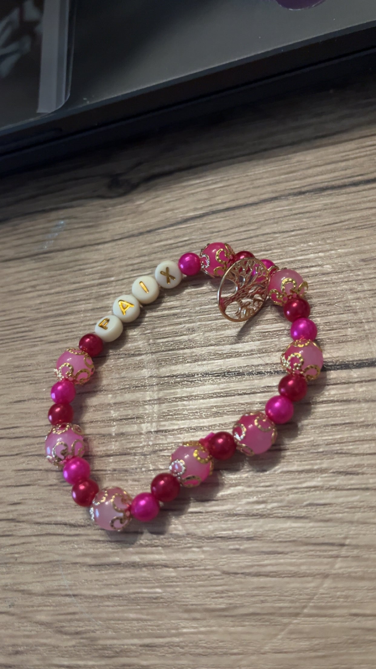 Bracelet à personnaliser en live