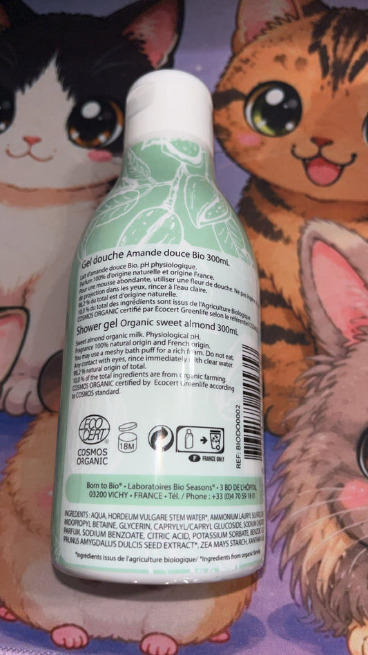 Gel douche Amande douce BORN TO BIO
