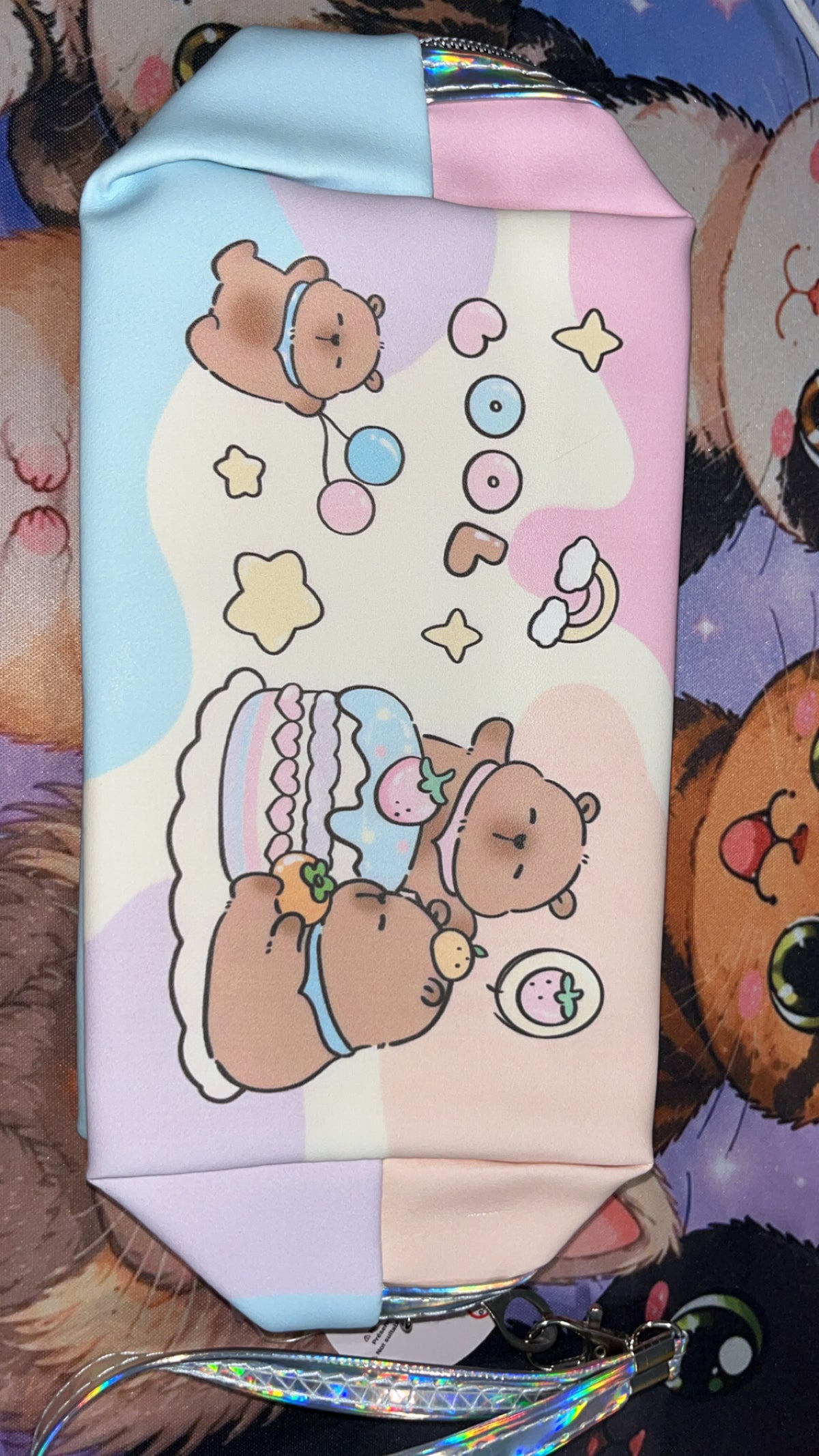Trousse de toilette Capybara similicuir