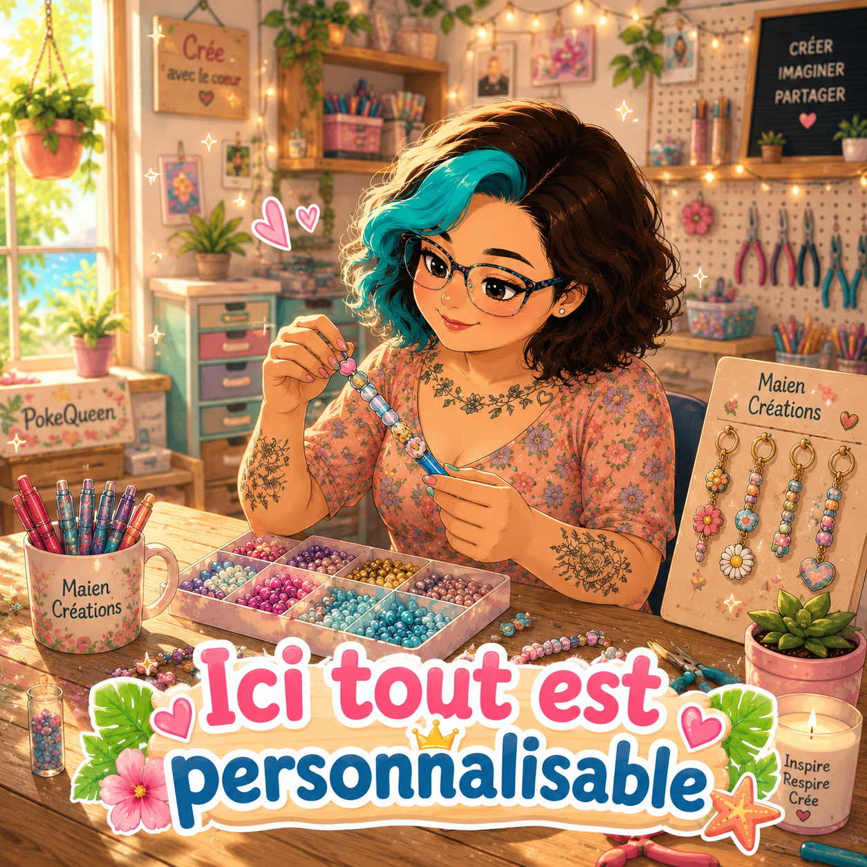Ici tout est personnalisable