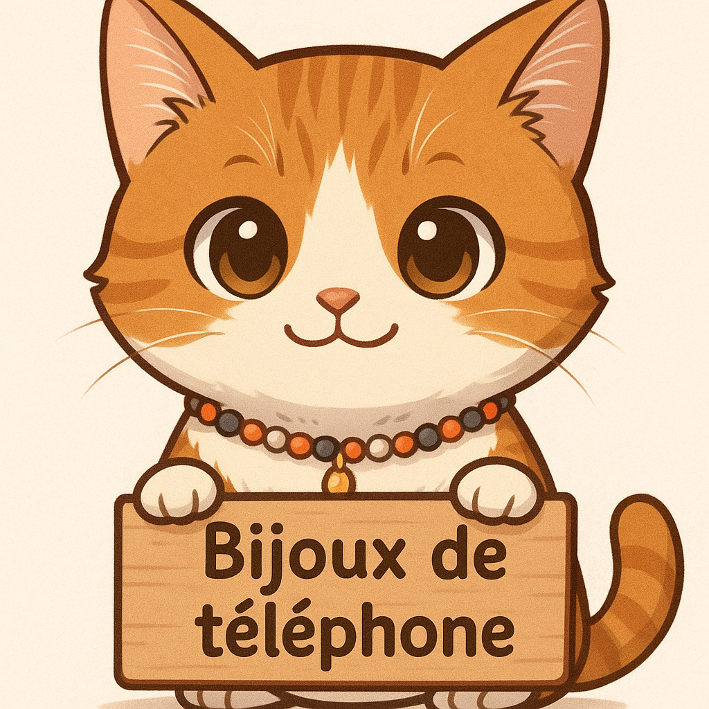 Bijoux de Téléphone et Stylo personnalisable