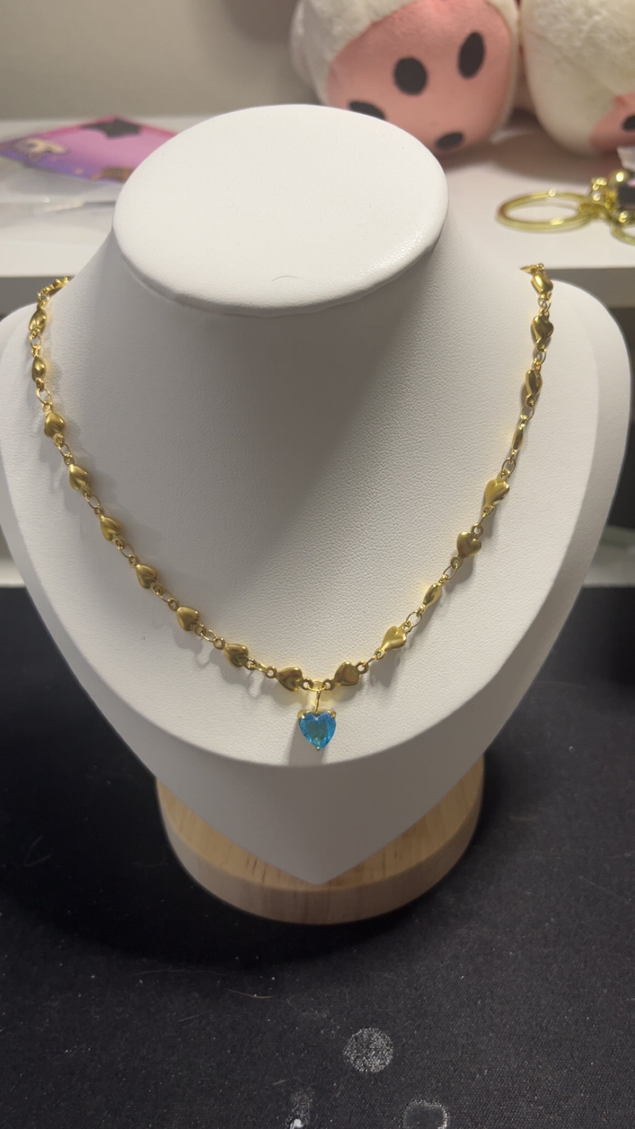 Collier Valentine couleur Or