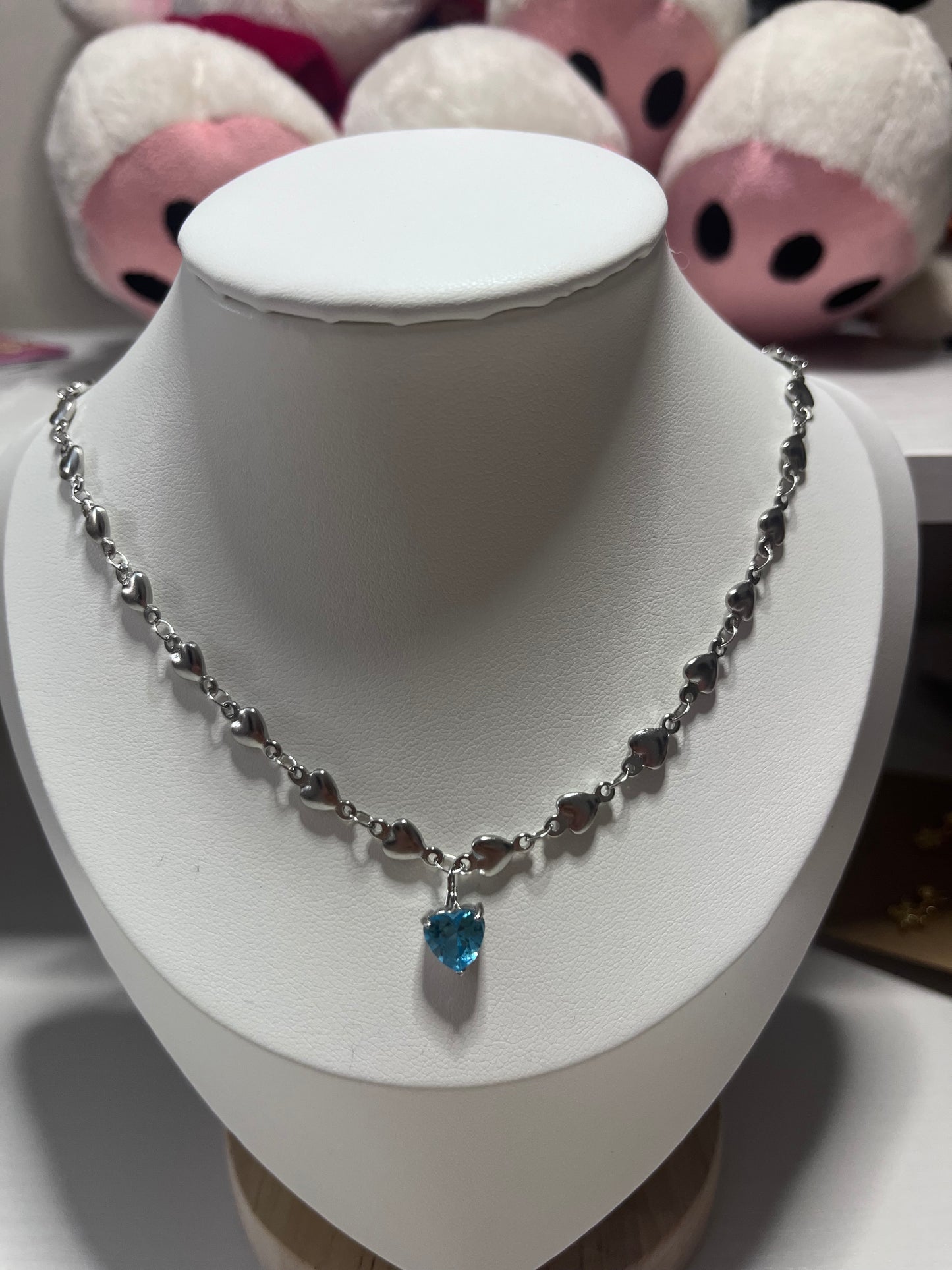 Collier Valentine couleur argent