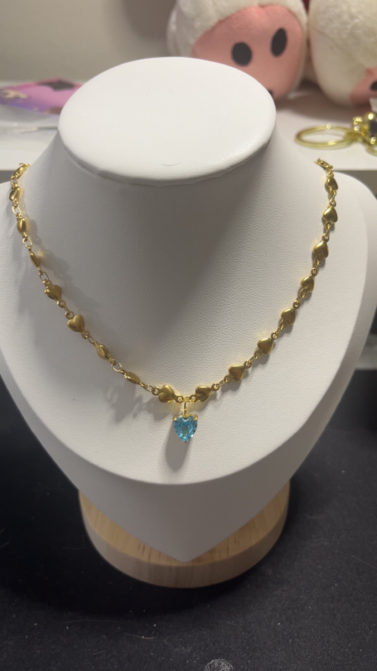 Collier Valentine couleur Or