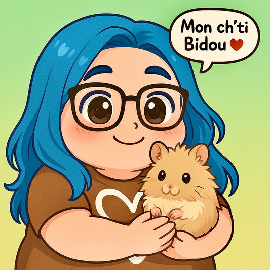 Sticker “Mon ch’ti Bidou” – Mathilde & son Bidou tout doux