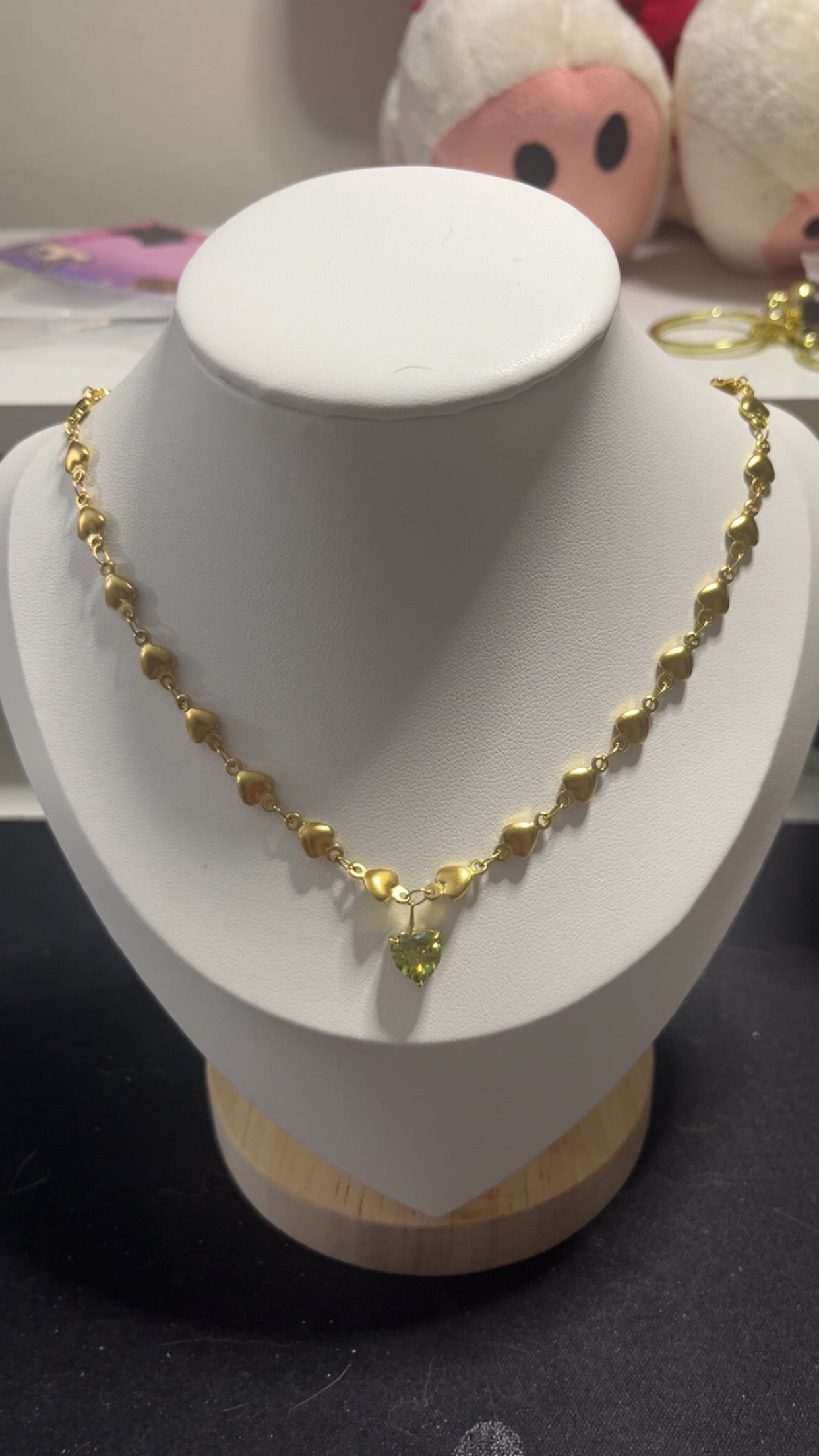 Collier Valentine couleur Or