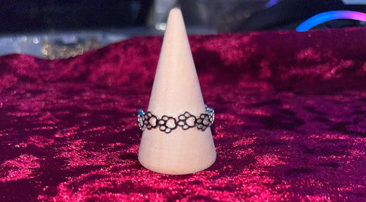 Bague patounette argenté