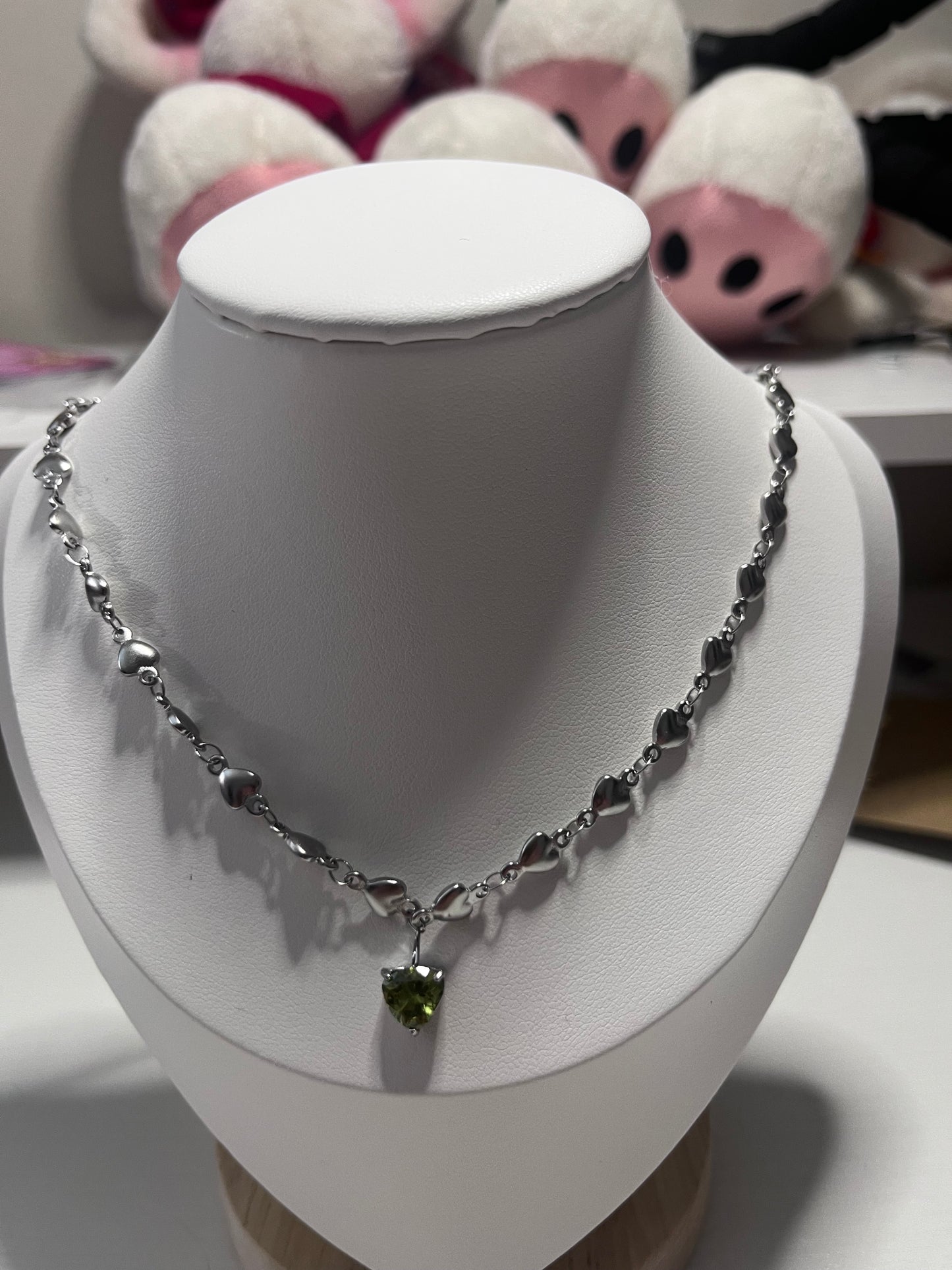 Collier Valentine couleur argent