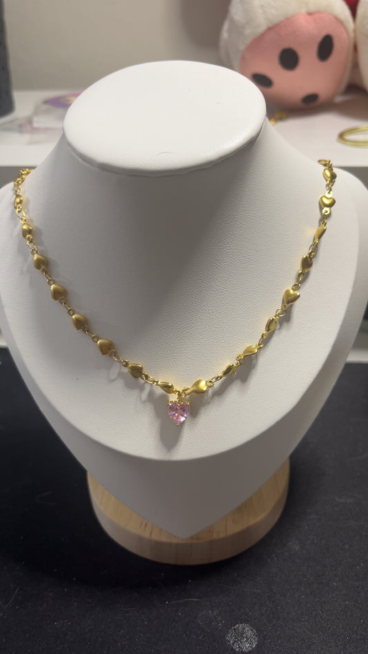 Collier Valentine couleur Or