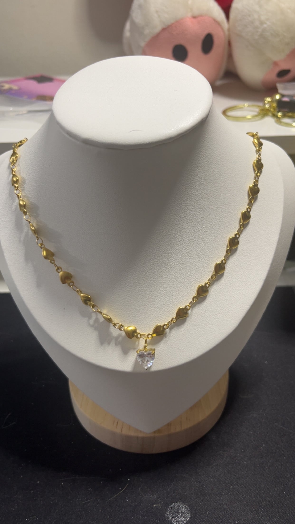 Collier Valentine couleur Or