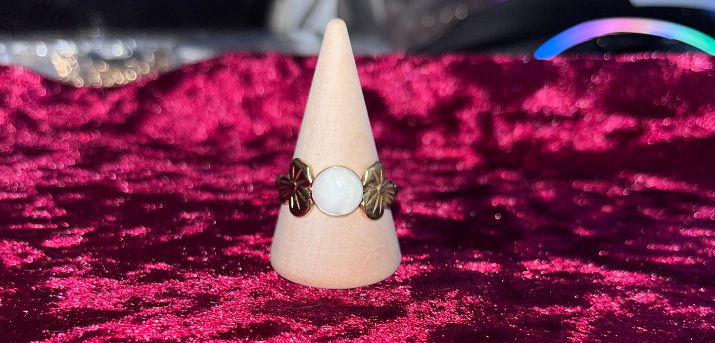 Bague Héloise blanche