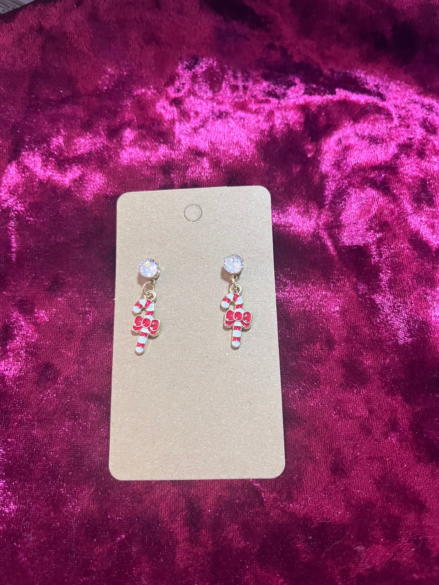 Boucle d'oreille canne à sucre