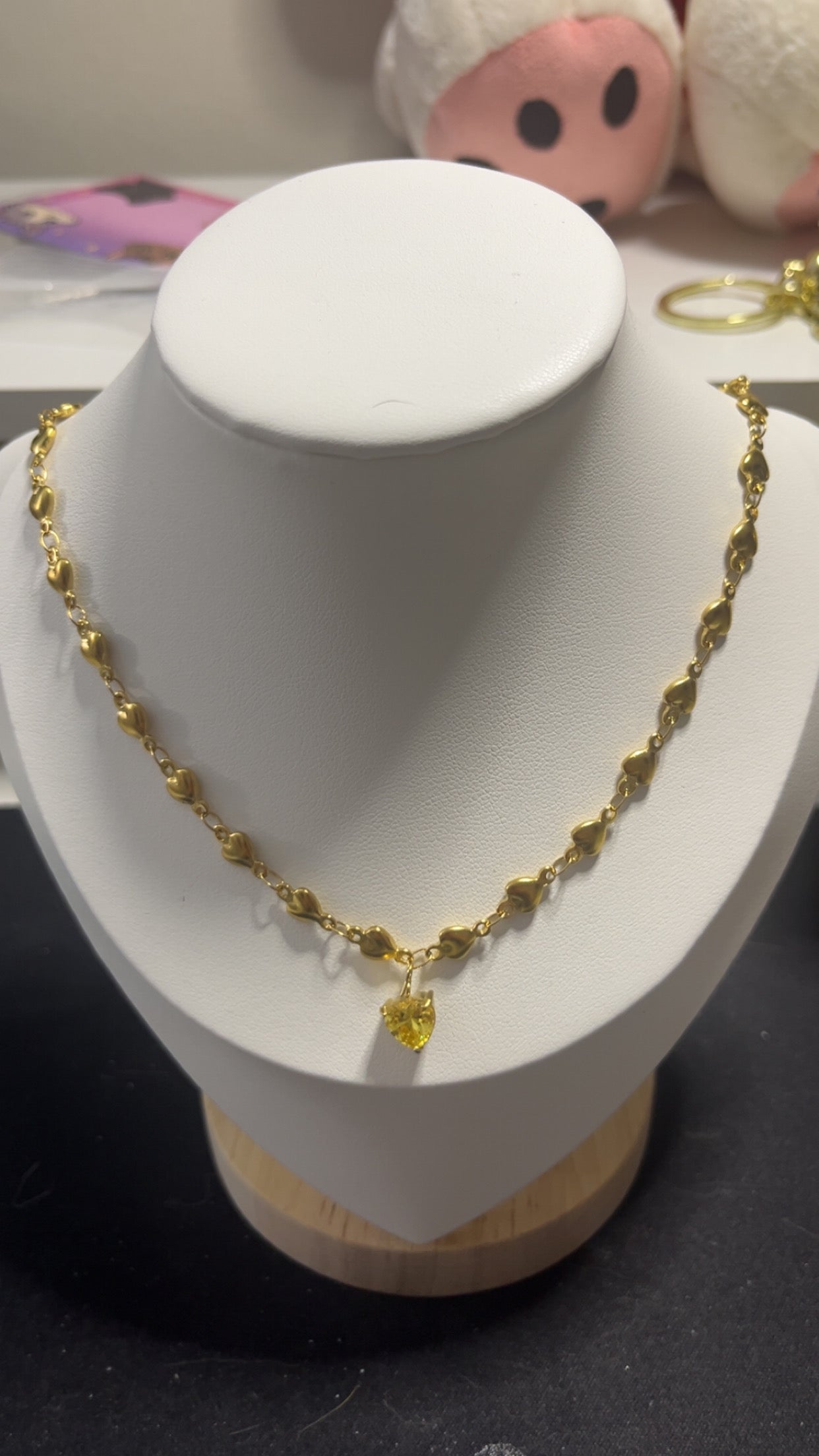 Collier Valentine couleur Or