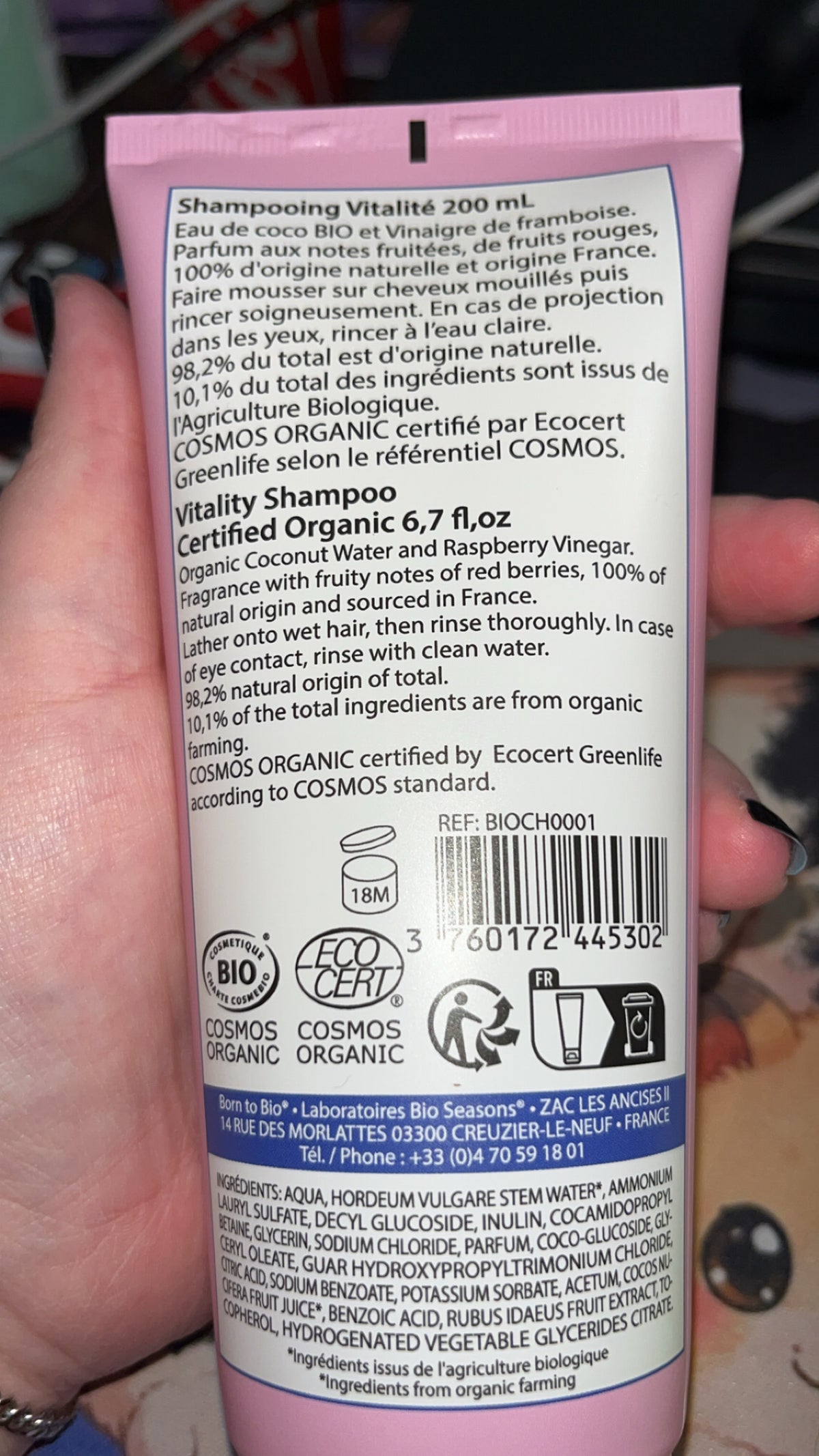 Shampoing Born to Bio
