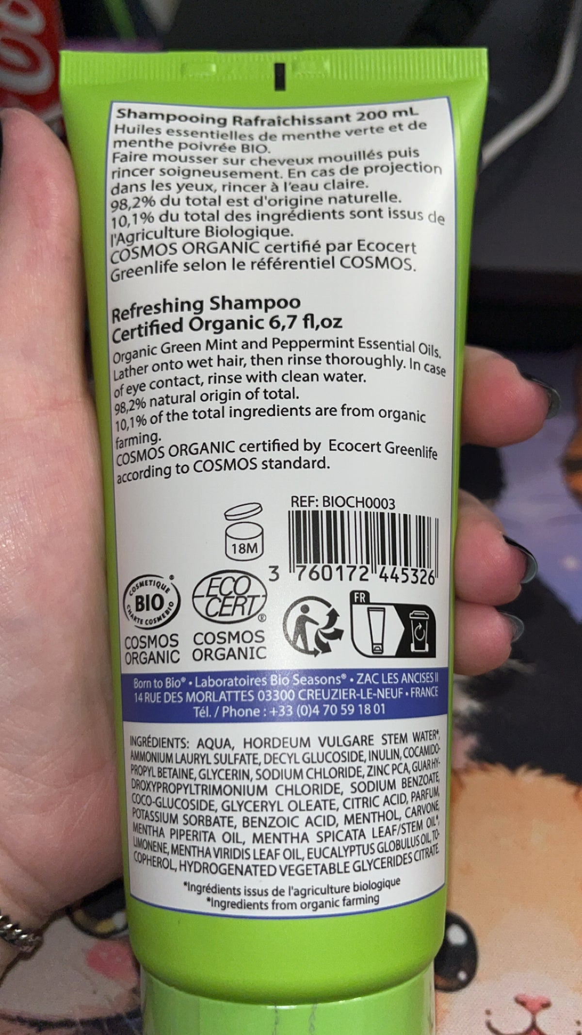 Shampoing Born to Bio