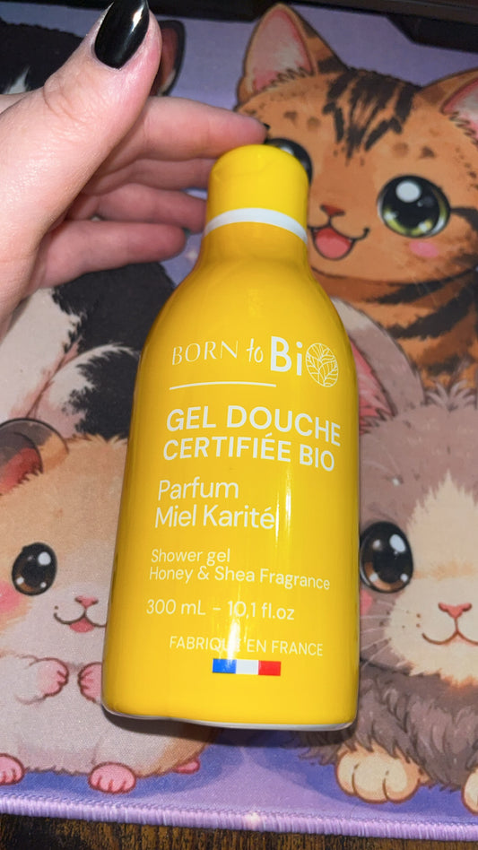 Gel douche Miel Karité NON VEGAN BORN TO BIO