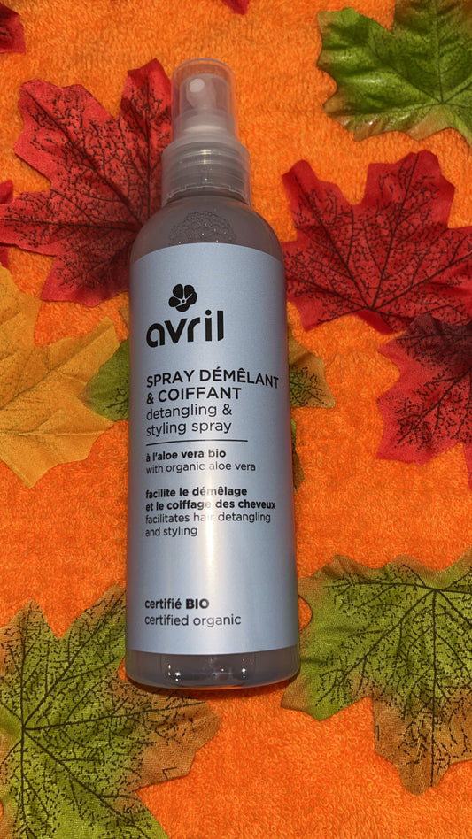 Spray démélant et coiffant