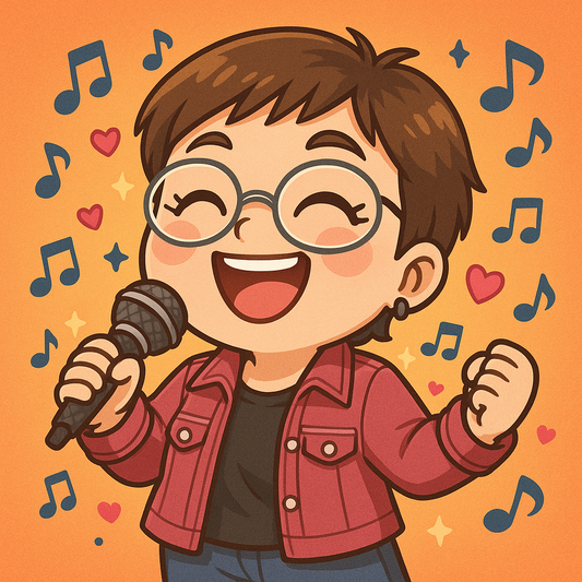 🌟 Sticker "MamanQueen chante sa joie" 🌟