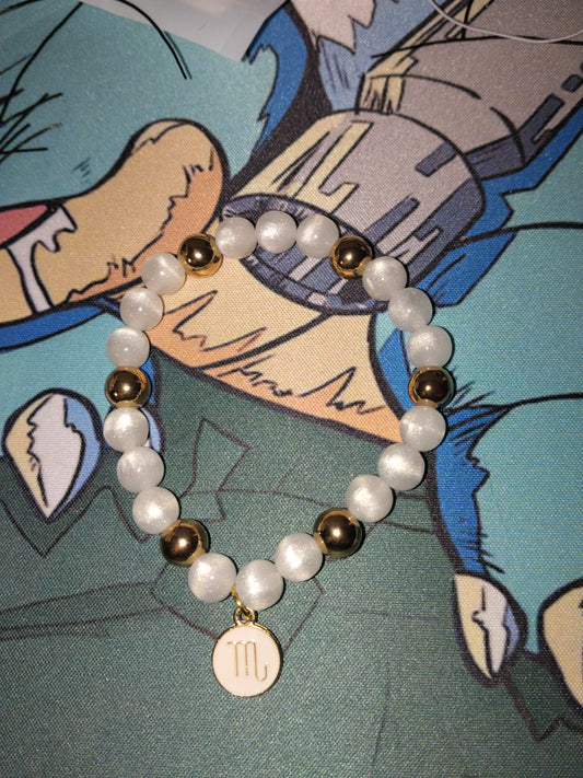 Bracelet Scorpion Blanc