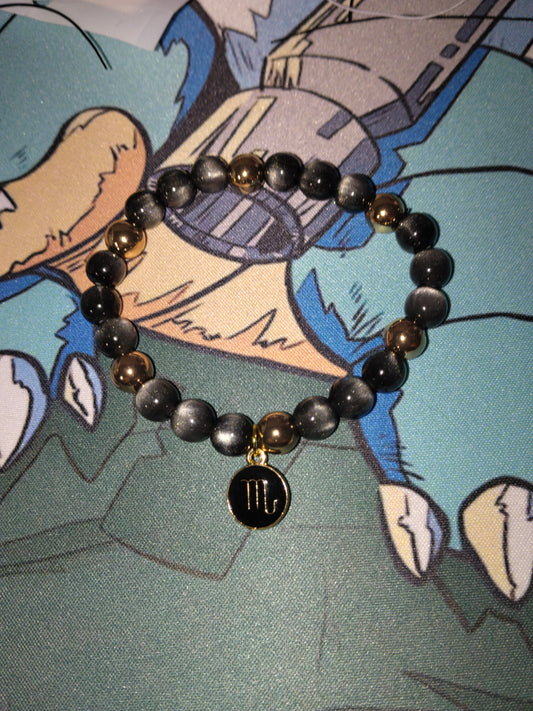 Bracelet Scorpion Noir