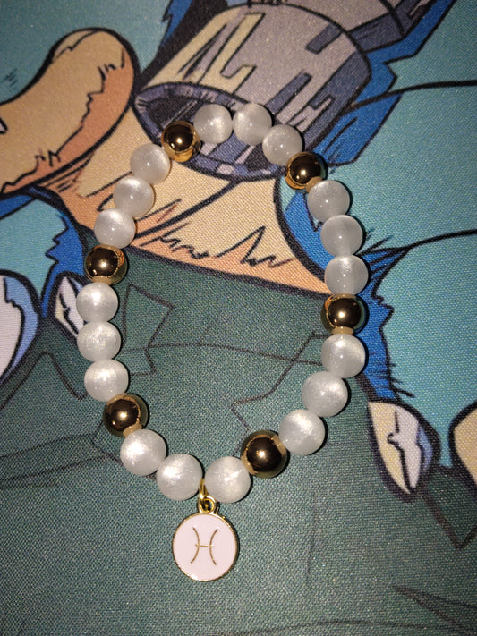 Bracelet Poisson Blanc