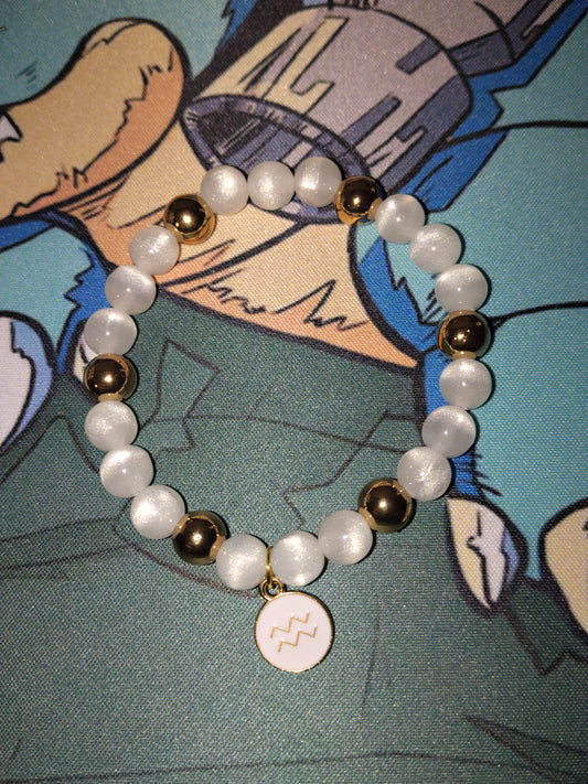 Bracelet Verseau Blanc