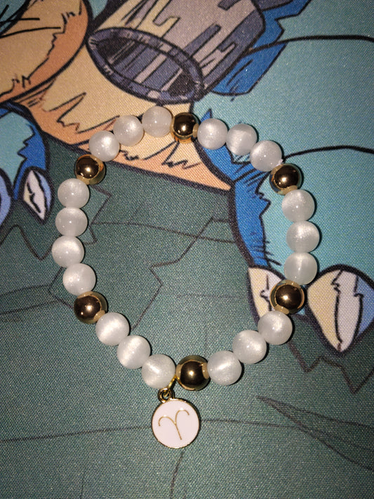 Bracelet Bélier blanc